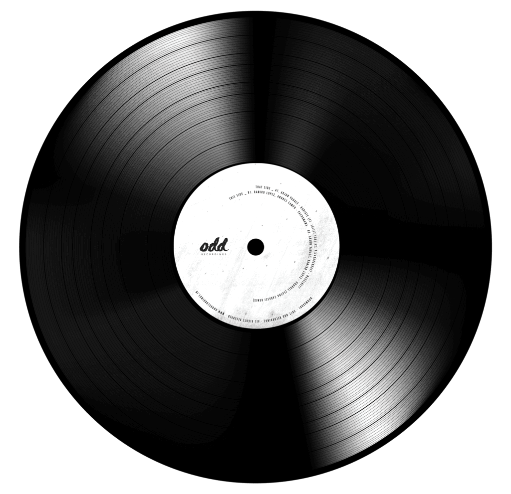ODDwax Vinyl blank